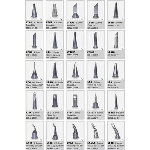 Welding Tip LTKN LTO LTA LTB LTC LTBB LTM LTS LTK LTDD Soldering Iron Tip Durable Replacement Part Welding Head for Weller WSD81