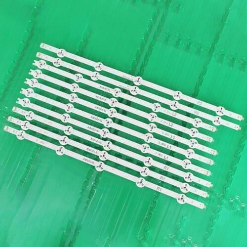 LED Backlight strip 10 lamp For LG 47" v14 slim DRT Rev0.2 LC470DUF VG F1 TX-47AS740E Tx-47ase650E TX-47AS650B TX-47AS740B