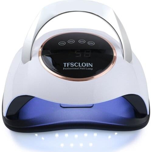 2021 New High Power 180W LED Lamp Nail Dryer 60 LEDs Sunshine Nails Touch Screen UV Lamp For Drying Gel Polish Timer Auto Sensor