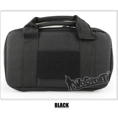 High Quality 5 COLORS Tactical Single Pistol Case Military Pistol Hand Gun Bag Gun Rug Outdoor Soft Pistol Carrying Case