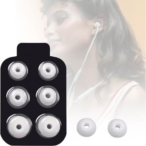 3 pairsSilicone Earplug Sleeve Replaceable Comfortable In-ear headphones Ear Wing Tips for BeatsX