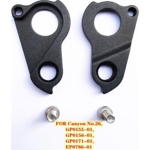 5pc CNC Bicycle MECH Dropout For CANYON No.26 GP0155-01 EP078601 Sender CF Torque Spectral Strive Neuron Grand derailleur hanger