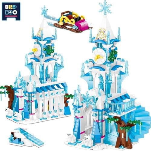 998PCS 4IN1 DIY Ice Cream Hamburger Drinking Store Building Blocks City Street View Shop Construction Bricks Toys for Children