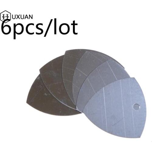 6pcs/lot Flexible Stainless Steel Pry Spudger Disassemble Card For IPhone IPad Samsung Mobile Phone Repair Tool