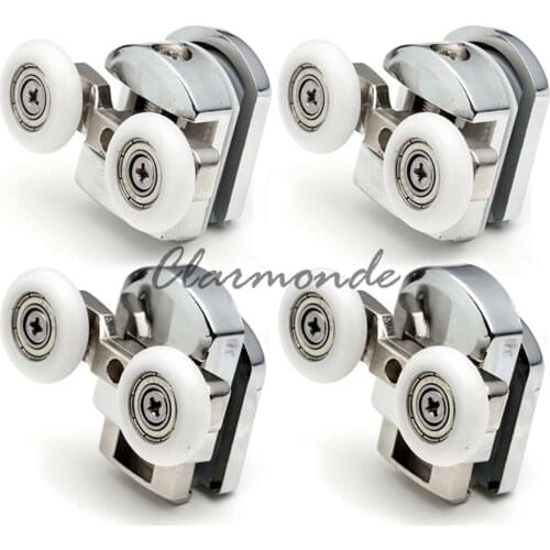 8pcs/set Metal shower door rollers wheels runners pulleys "Rolli"