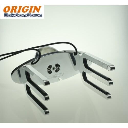 ORIGIN WWI Aluminium Wakeboard Tower Rack Polished fit Vertical /Horizontal /Slant Tube