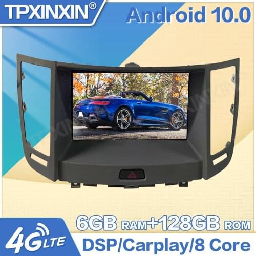 Android 10 6+128G For Infiniti FX35 FX45 2009-2013 Car GPS Navigation Radio Stereo Multimedia Player HeatUnit