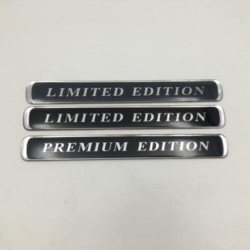 Car 3d Sticker For Toyota Land Cruiser Highlander Limited Edition Carbon Fiber Rear Emblem Premium Edition Side Fender Decal