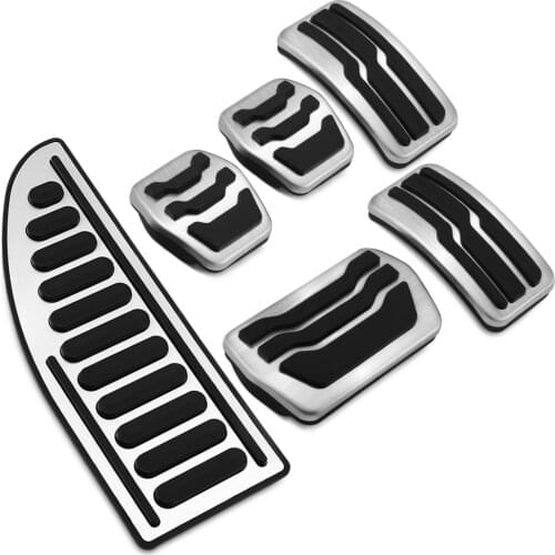 Car Accessories Stainless steel Pedal For Ford Focus KUGA Escape Escort C-Max S-Max Mondeo Fusion MK4 For Mazda3 For LINCOLN MKC