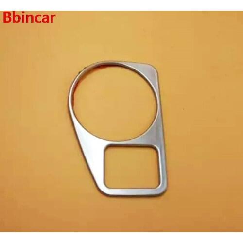 Bbincar Inner Accessories Auto ABS Chrome For Volkwagen VW Golf 7 MK7 2013 2014 2015 Headlight Switch Controller Button Cover