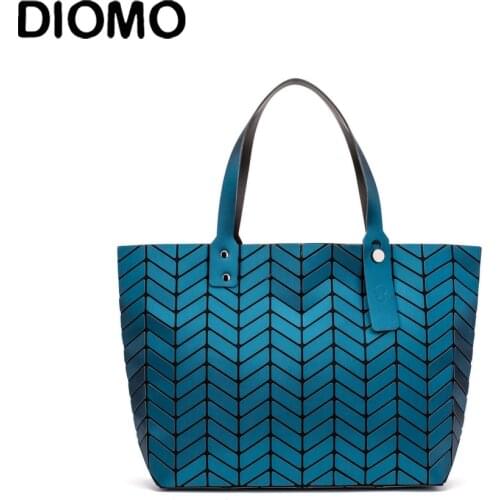 DIOMO Top-handle Bags Brushed Matte Geometric Wave Luxury Handbags Women Tote Bags Designer Fashion Shoulder Bags