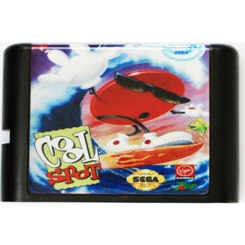 Cool Spot 16 bit MD Game Card For Sega Mega Drive For SEGA Genesis