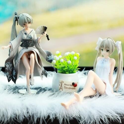 Creative Girl Car Interior Decoration Products Cute Collectible Anime Hand-run Character Model Doll Home Desktop Decoration