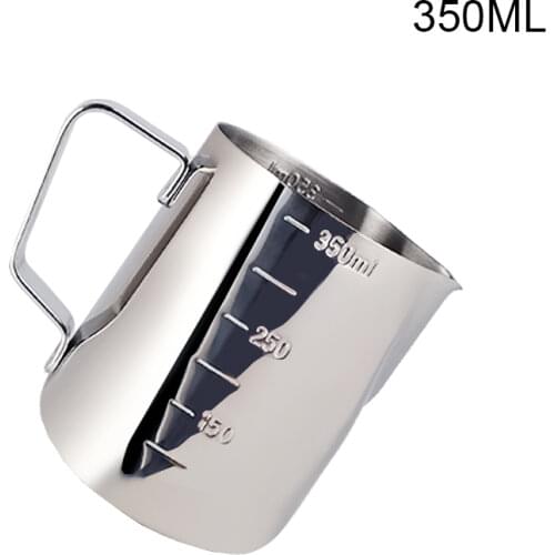 350ML Japanese Style Stainless Steel Milk Pitcher Suitable Coffee Pitcher Pull Flower bot Latte Milk Frothing Drink