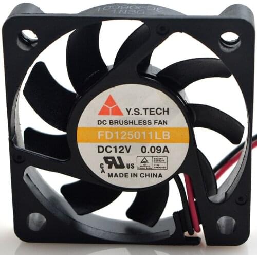 FOR Y.S.TECH FD125011LB DC12V 0.09A 5010 cooling fan