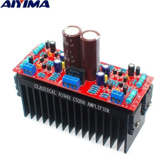 AIYIMA TTA1943 TTC5200 Power Amplifier Board 50Wx2 Class AB Sound Amplifiers HIFI Stereo Home Theater Audio Amplificador