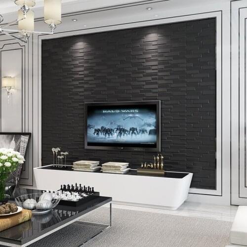 70*77cm Self-adhesive creative brick 3d wall paper living room bedroom decorative soft waterproof simulation wall sticker