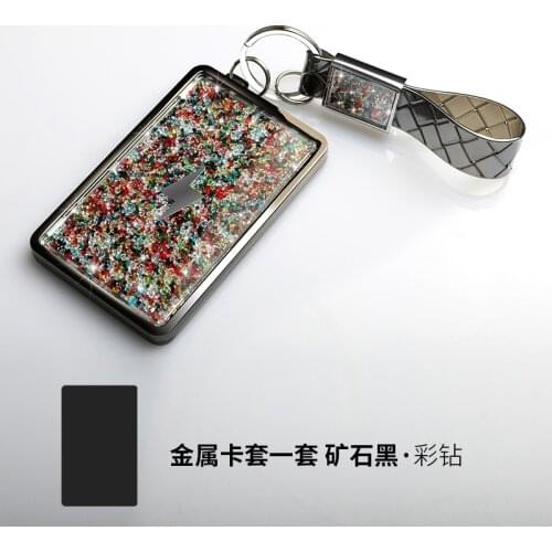 Alloy Special Diamond Car Card remote Key Cover Key Case For Tesla Model Y Model 3