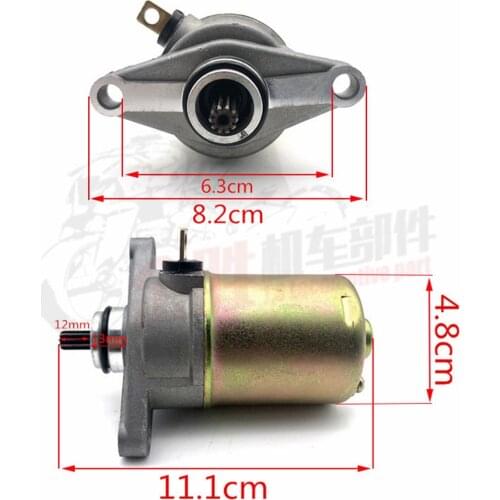 Starter Motor For kymco Agility 50 R16 4T GY6 50 engine 2008-2013