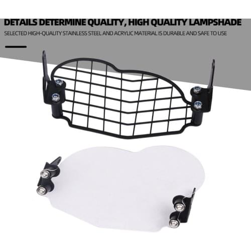 Motorcycle Front Headlight Grill Cover Light Protective Lamp Grill Cover Guard For BMW G 650 GS G650GS 2011 2012 2013 2014-2017