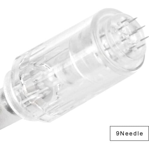 9 12 36 Pin Titanium Nano Bayonet Port Derma Pen Needle Cartridge Needle Tips for Electric Auto Microneedle Derma Pen Tips