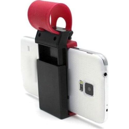 Universal Car phone Mounts Bracket Auto Car Steering Wheel Mount Holder Rubber Band for iPhone Smart phone GPS