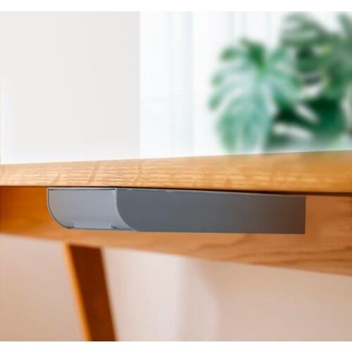 Stationery Storage Box Hidden Table Under paste office desk bottom Drawer Divider Sticky Memo Pen Storage cosmetics organizer