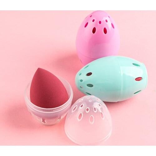 1pcs Easy to carry Empty Mildew proof Sponge Holder Cosmetic Puff Display Drying Stand Egg Beauty Pad Makeup Accessories