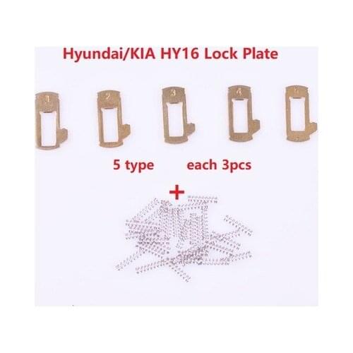 15pcs/lot HY16 Car Lock Reed Locking core Spring For Hyundai Lantra Freddy K2 K3 Car Lock Tablets Lock Spring Locking Reed Free