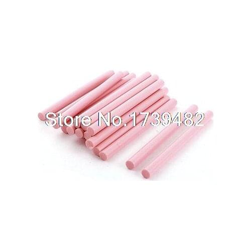 20pcs 7x100mm Pink Hot Melt Glue Gun Adhesive Sticks for Soldering Iron