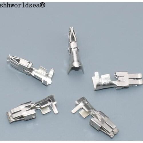 Shhworldsea DJ6218B-E6.3B auto wire terminal G217 car Crimp terminal female electrical terminal connector car Spade Connector