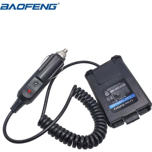 Walkie Talkie Car Charger Battery Eliminator 12V For Baofeng pofung UV-5R UV5R for truck