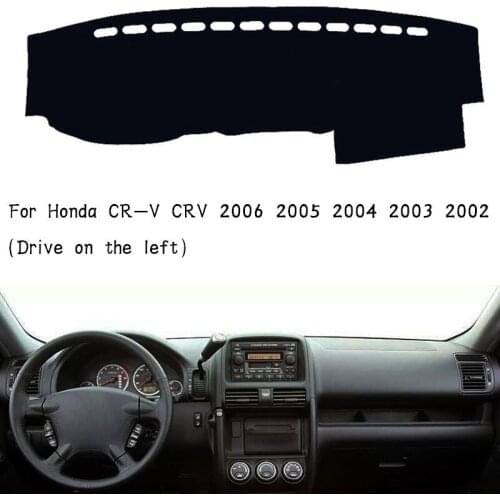 Car Inner Dashboard Cover Dash Mat Carpet Cape Cushion For Honda CR-V CRV 2006 2005 2004 2003 2002 Sun protection pad