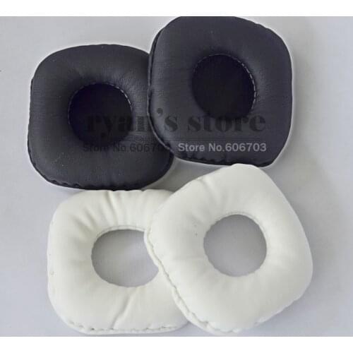 Black and white Replacement Ear Pads Cushion earpads For Marshall Major On-Ear Pro Stereo Headphones