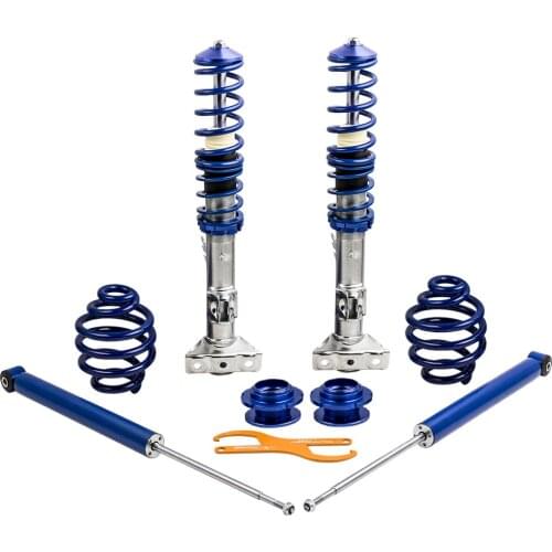 For BMW 3-Series E36 M3 Shocks 1992-1998 Adjustable Hegiht Coilovers Set Suspension Shock Strut Absorber