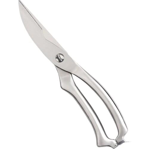 Kitchen Scissors, Automatic Rebound, Stainless Steel Sharp Scissors, Multi-Purpose Kitchen Shears for Food, Poultry, Fish