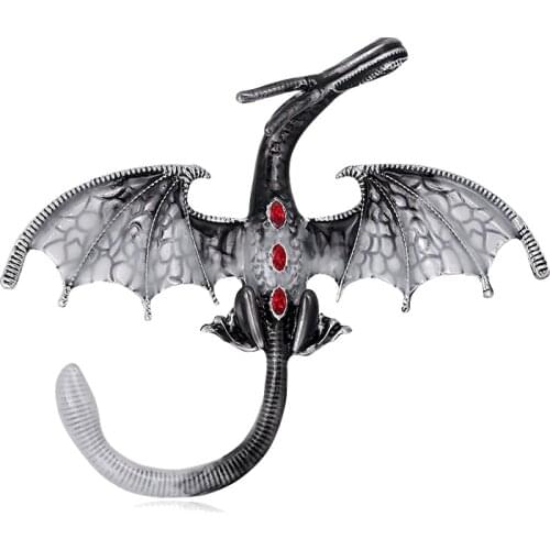 New Punk Personality High-End Dragon Brooch,Alloy Clothing Accessories