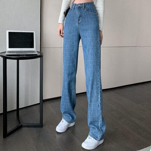 PENGANCUO Womens High Jeans
