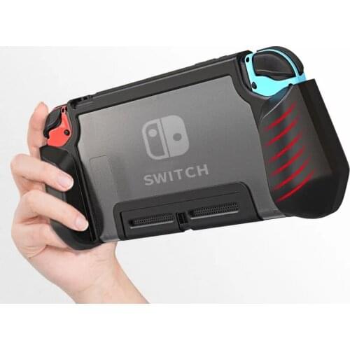 Switch case For Nintendo ns protective cover integrated TPU soft shell PC protective cover anti-fall grip