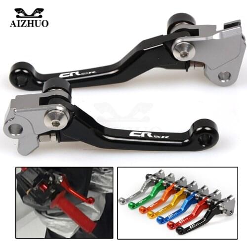Motocross dirt bike CNC Pivot Brake Clutch Levers for honda CR125R CR 125 R 1992 93 94 95 96 1997 1998 1999 2000 2001 2002 2003