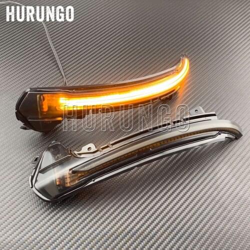 2 pieces LED Dynamic Turn Signal Light For Audi A6 C7 C7.5 RS6 S6 4G 2012-2018 Car Side Wing Rearview Mirror Blinker Indicator