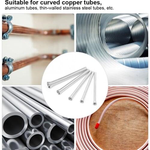 Pipe Bender 21cm Super Elastic Steel Spring Tube Bender PVC Electrical Wire Bending Pipe Steel Spring Tube Bender cintreuse