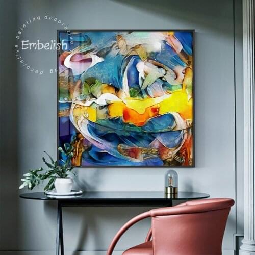 Embelish 1 Pieces Modern Home Decor Abstract Wall Art Pictures For Living Room HD Print Canvas Oil Painting Bedroom Artworks