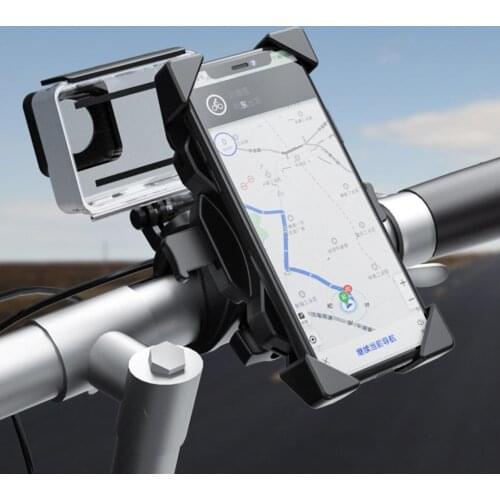 Universal Phone Holder Bicycle Motorcycle Handlebar Stand Bracket Holder for GoPro Hero 9 8