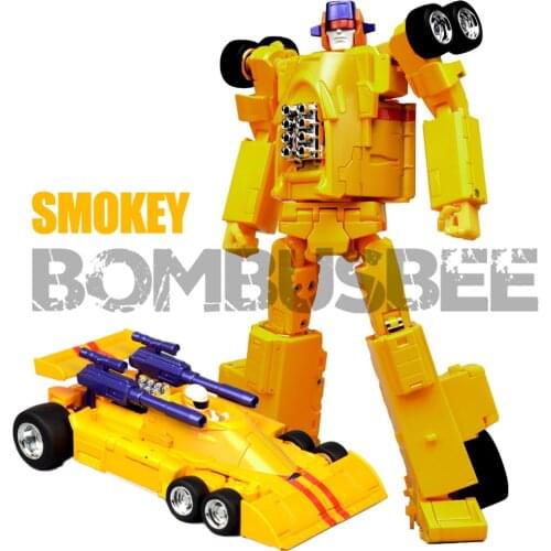 【IN STOCK】Action Figure Robot Transformation FansToys FT-31D FT31D Smokey Dragstrip Drag Strip Stunticons Menasor PVC
