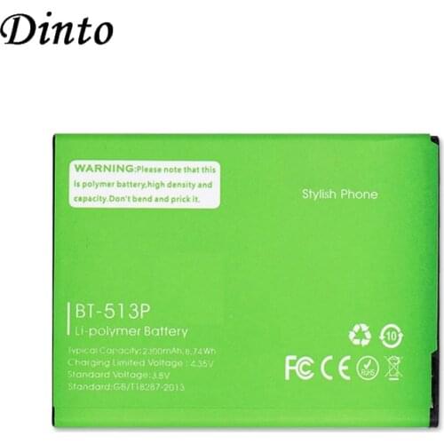 Dinto High Quality 3.8V 2300mAh BT-513P BT513P BT 513P Batteries Replacement Mobile Phone Backup Battery for Leagoo M5