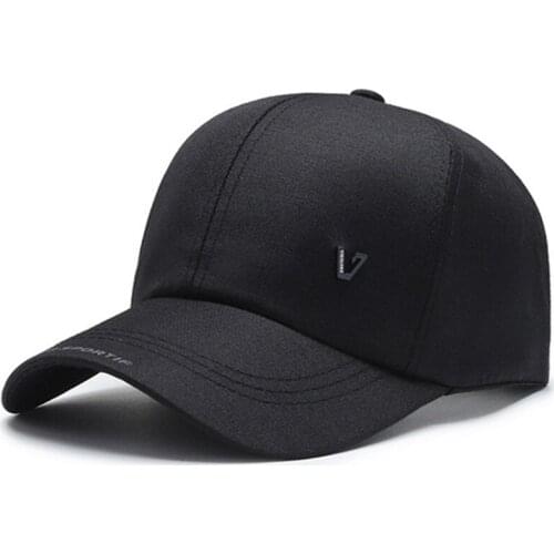 XdanqinX Adjustable Size Mens Brand Sports Cap New Simple Cotton Baseball Caps For Adult Men Dads Bone Tongue Cap Snapback Cap