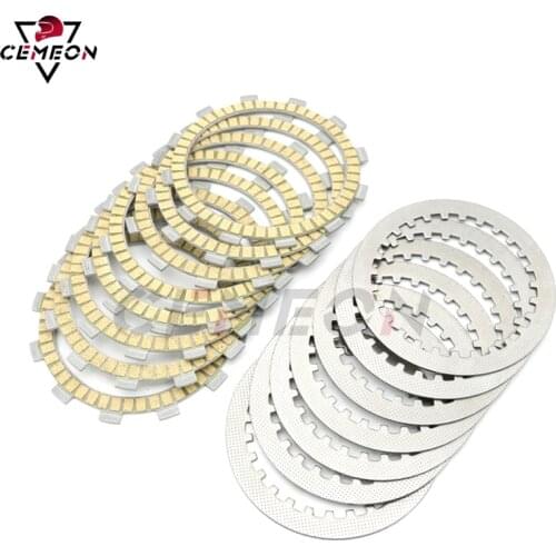 For Yamaha XJR400 XJ400 XJ600 FZ600 motorcycle engine parts clutch friction plate pressure plate and steel plate kit
