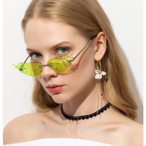 Fashion Women Sunglasses Brand Designer Women Vintage cat Sun Glasses UV400 Lady Flame Cat Sunglass Shades Eyewear with box NX