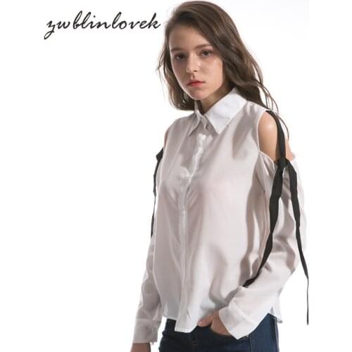 Zwblinlovek Blouses With Tie